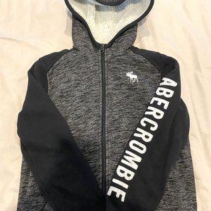 ABERCOMBIE BOYS SHERPA LINED HOODIE